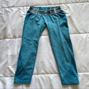 GYMSHARK flex leggings cropped